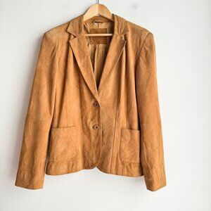 Vintage Deerskin Suede Buttery Soft Blazer S/M